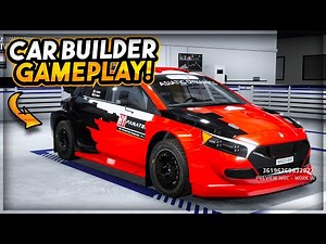EA SPORTS WRC Car Builder & Livery Editor Gameplay!