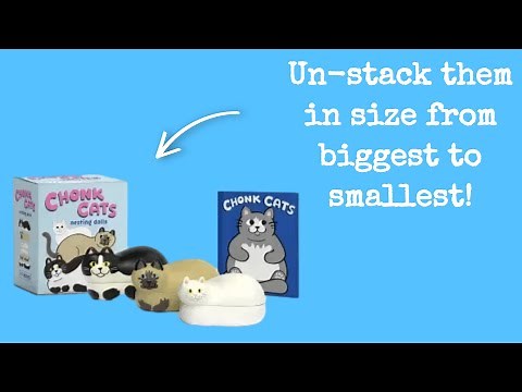 Chonk Cats Nesting Dolls