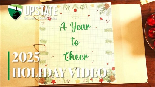 USC Upstate 2025 Holiday Video: A Year to Cheer | Bennie Harris