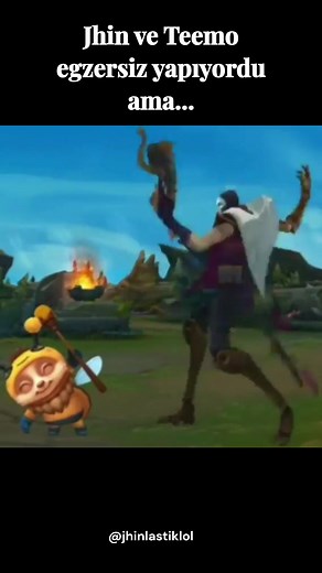 Jhin vs Teemo Dance Off in League of Legends