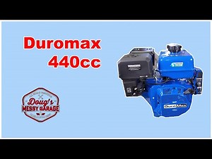 A Quick LOOK at the Duromax 440cc with a First Run