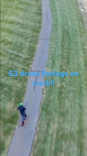 Segway max g3 high speed drone footage