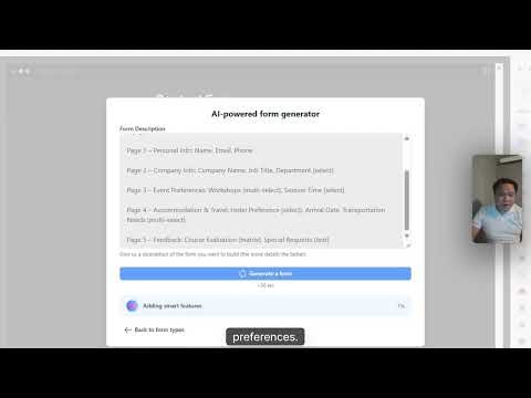 How to Create Forms Using AI in OpnForm | Build Multi-Page Forms Fast
