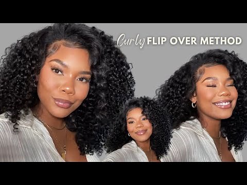 Flip Over Method Sew In with Curly Hair Ft Wiggins Hair