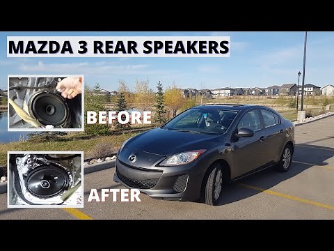 2013 Mazda 3 Rear Speaker Installation