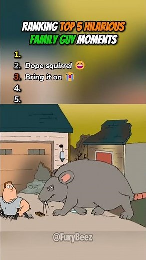 Ranking Top 5 Hilarious Family Guy Moments 🤣