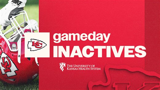 Week 8 Inactive Players | Chiefs vs. Commanders