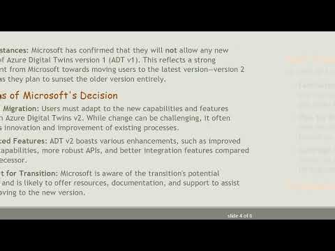 Is it possible to create a deprecated version of Azure Digital Twin?