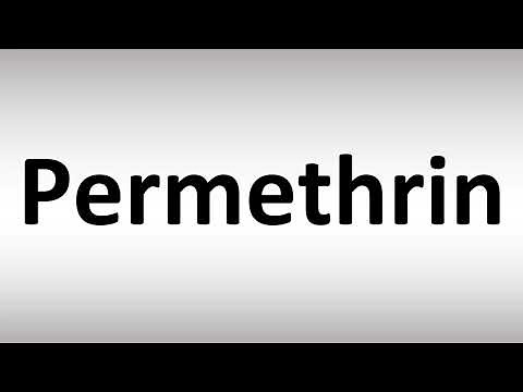 How to Pronounce Permethrin