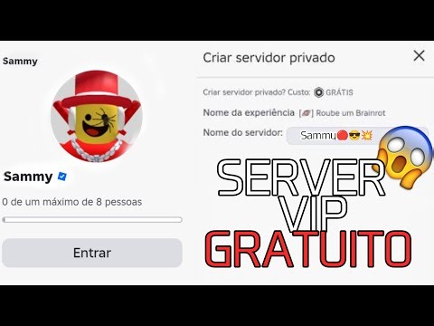 HOW TO CREATE A PRIVATE/VIP SERVER FOR FREE ON ROBLOX 2025 UPDATED STEAL A BRAINROT VIP SERVERS 💥