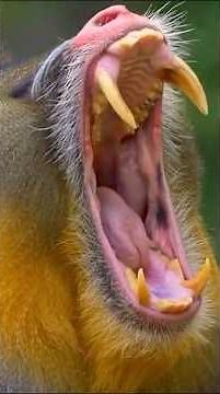 Meet the Largest Monkey... The Mandrill