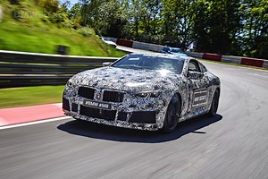 BMW M8 is back on the Nurburgring for some hot laps