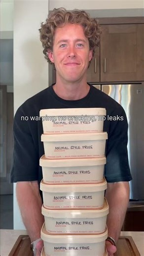 Microwave-safe, freezer-safe, and perfectly stackable