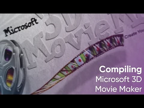 Compiling Microsoft 3D Movie Maker