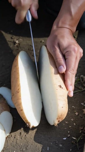 Master the art of smooth slicing #foodprep #kitchenhacks #relaxing