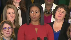 Michelle Obama delivered her final remarks as first lady. Here are the best moments. | POLITICO