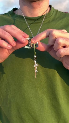 Essential Fishing Reel Necklace for Enthusiasts