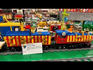 LEGO Circus Train - BrickFair VA 2023