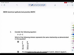 Pass the Electrician Math Aptitude/ Apprenticeship Exam Part 2 #testprep #math