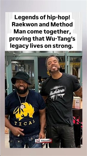 Raekwon x Method Man Reunite Wu-Tang Forever #MethodMan #shorts