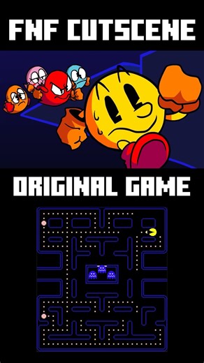 [FNF] PacMan Funny Cutscene