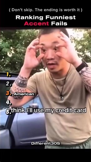 Ranking Funniest Accent Fails #tiktok #shorts #viral