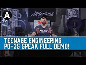 Teenage Engineering PO-35 Speak - The Only Pocket Operator You'll Ever Need!