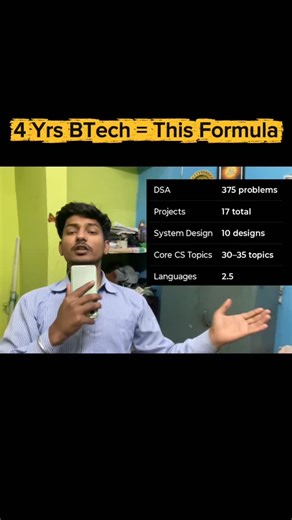 Rishabh | Education | Carrier | Resources | Coding on Instagram: "4 Years of BTech or This Formula If you want to be a Software Engineer then this resource will definitely help you #softwareengineering #placementprep #btechcourses #bcastudent #cse"