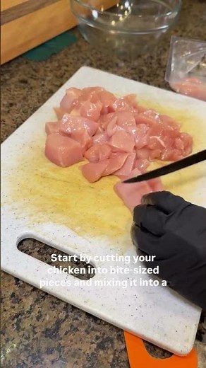 25 minute Orange Chicken #recipe #orangechicken #glutenfree #easydinner www.foodvidia.com