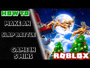 How To Make A Slap Battles Game in 5 Mins - Tutorial Guide