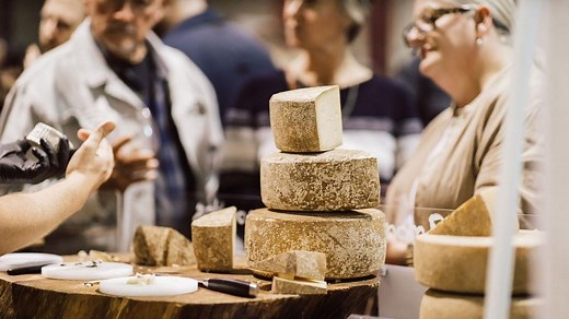 Cheese experts and authors, the Studd siblings - Ellie and Sam show us how