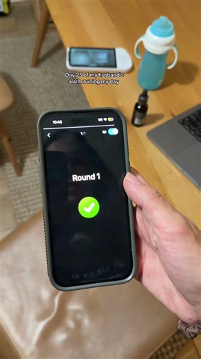 Having to do 3 things to turn this alarm off is crazy… #alarmy #alarm #funny #fyp #math