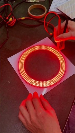 Low light decay LED Diode&SMD LED factory！#machinevision #trafficlight #smd #led #LEDfactory