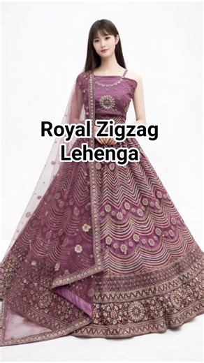 Latest Royal Zigzag Lehenga Design | Heavy Bridal Wedding Lehenga Collection 2026#indiandesignerwear