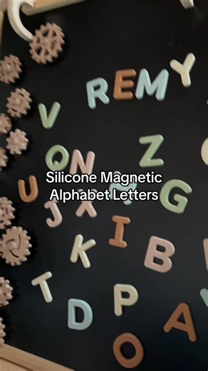 Premium Silicone Magnetic Alphabet Letters for Learning