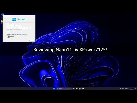 Reviewing Nano11 by XPower7125!