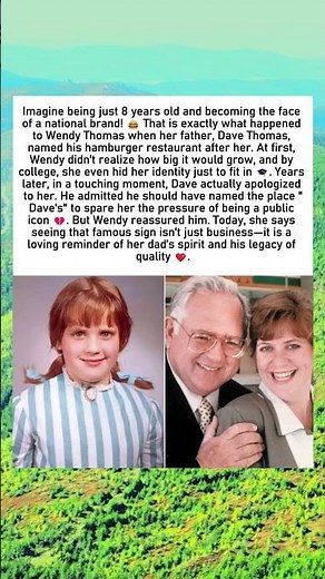 The True Story Behind Wendy’s Name and Her Father’s Apology