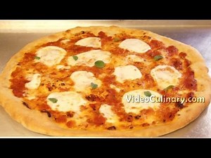 Easy Pizza Recipe - Homemade Dough From Scratch - Video Culinary