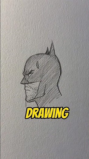 Drawing Batman for beginners | step by step 😁