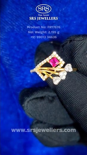 ✨Shine with elegance every day Gold, diamonds & ruby in one stunning design Hassan & Channarayapatna