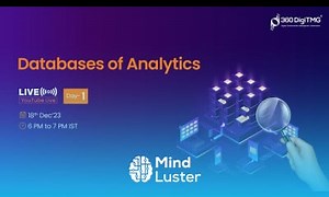 Mind Luster - Learn Databases of Analytics | 18th December 2023 | 360DigiTMG