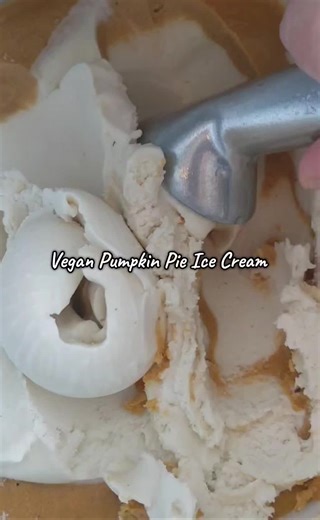 Vegan Pumpkin Pie Ice Cream Delight