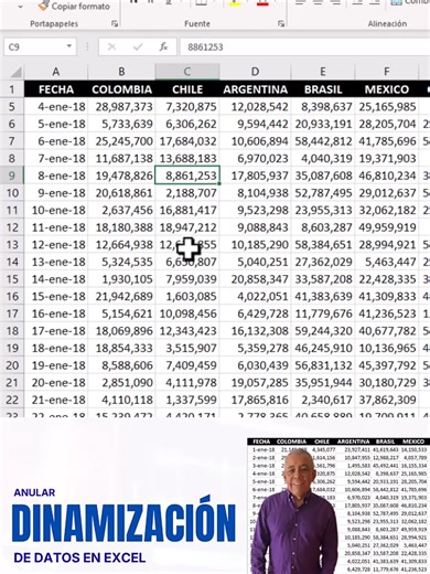 Anular dinamizacion en Excel Te explico brevemente como transformar datos en Excel, para convertir categorías y dejarlas enuna sola columna. Esto, utilizando Power Query dentro de Excel Gracias por Seguirnos Gracias por Compartir… ---- Aprende con nosotros Visita nuestra plataforma para cursos completos. https://cursos.capacitandome.co Info@capacitandome.co Wsp: 57 320 8598795 #excel #capacitandome.co #powerbi #finanzas #it #rrhh #recursoshumano #tecnología #microsoft #microsoftlatam #negocios #