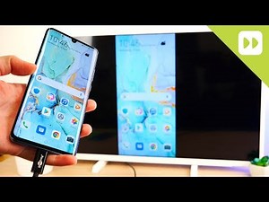 How to Connect the Huawei P30 Pro to the TV
