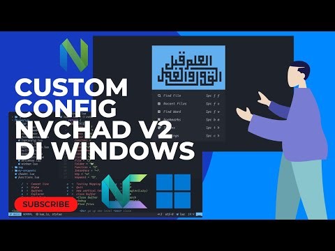 NVCHAD TUTORIAL #15 CONFIG NVCHAD V2 DI WINDOWS