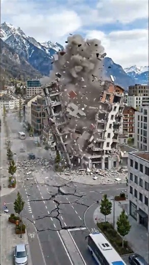 A Massive Earthquake Hits Iceland? 🇮🇸 | City Shaken by Violent Tremors | AI Simulation