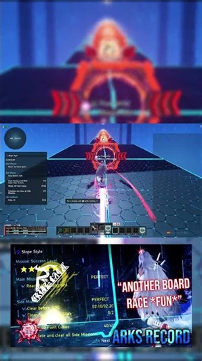 [PSO2:NGS] Record of the week, A board race.. "FUN" #pso2 #ngs #pso2global #pso2ngs #pso2na #gaming
