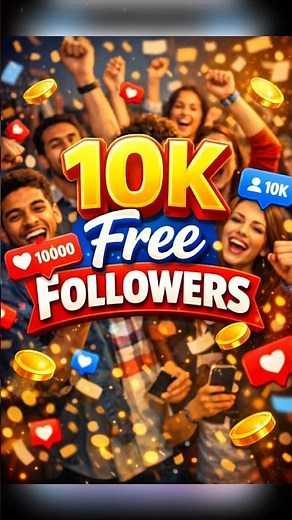 10K Free Followers 😱 || How to Increase Followers on Instagram | #shorts