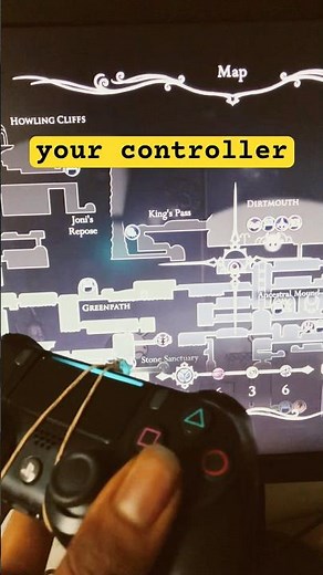 How to add markers in Hollow Knight map. #hollowknight