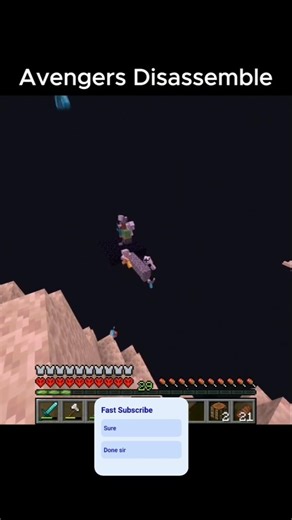 Avengers disassemble in Minecraft | Minecraft POV